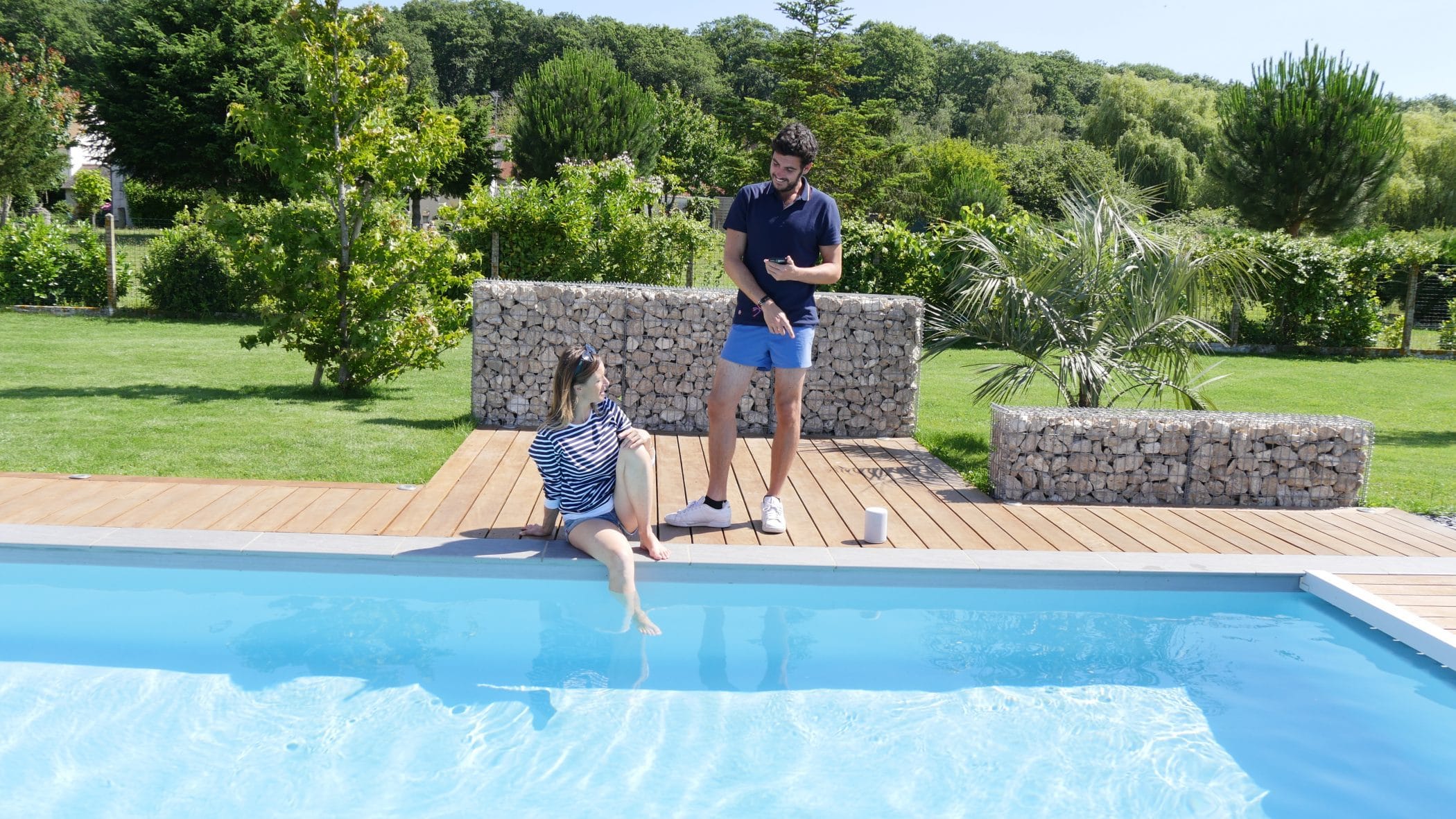 Piscine connectée avec Alexa