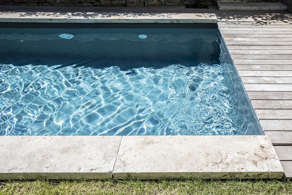 Margelles piscine